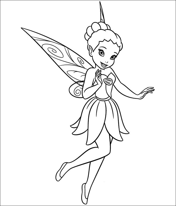30+ Tinkerbell Coloring Pages - Free Coloring Pages