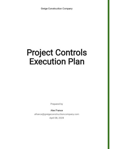 25+ Project Execution Plan Templates - Word, PDF, Excel, Apple Pages ...