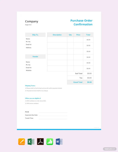 Brady Order Confirmation Example.pdf 39+ Order Confirmation Templates - PDF, DOC