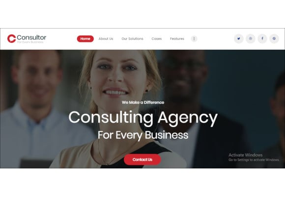 20 Best WordPress Consulting Website Templates Themes