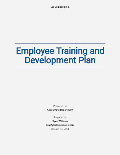 21+ Best Employee Development Plan Templates - Word, PDF | Free ...