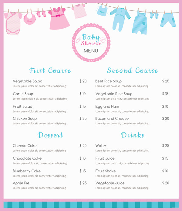 simple-baby-shower-menu-template