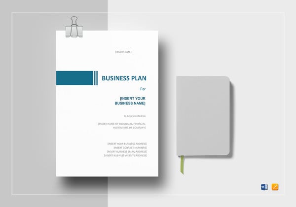 simple business plan template to edit