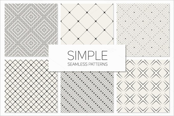 30 Simple Patterns Free Vector EPS PNG JPEG Format 