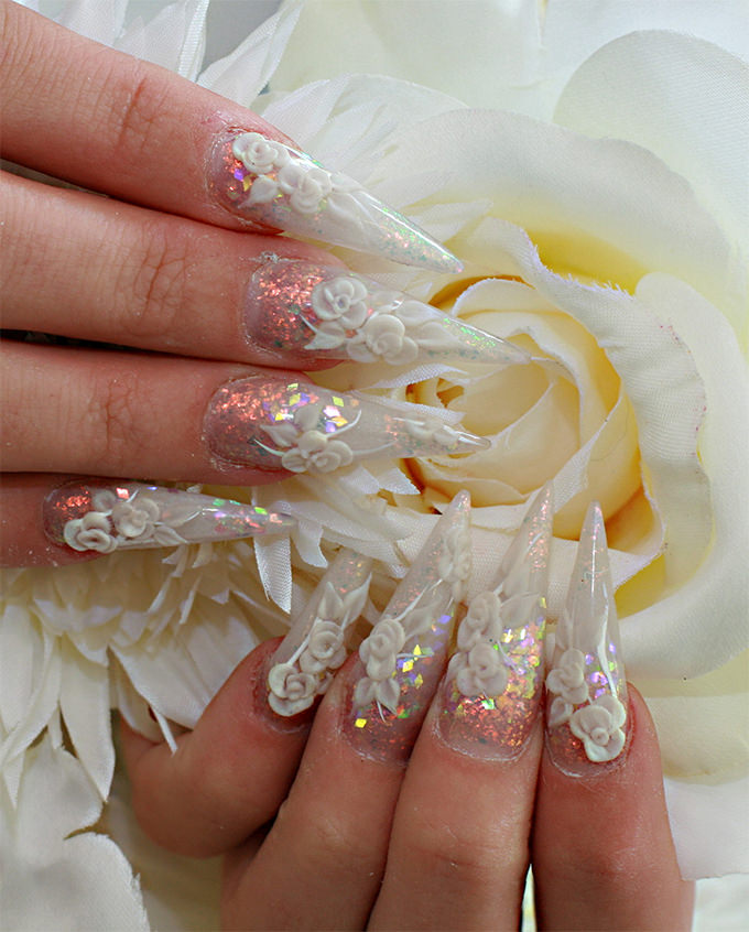 28+ Amazing Wedding Nail Designs for Every Bride! | Free & Premium ...