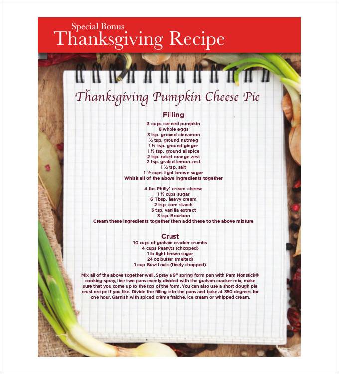 special thanksgiving recipe