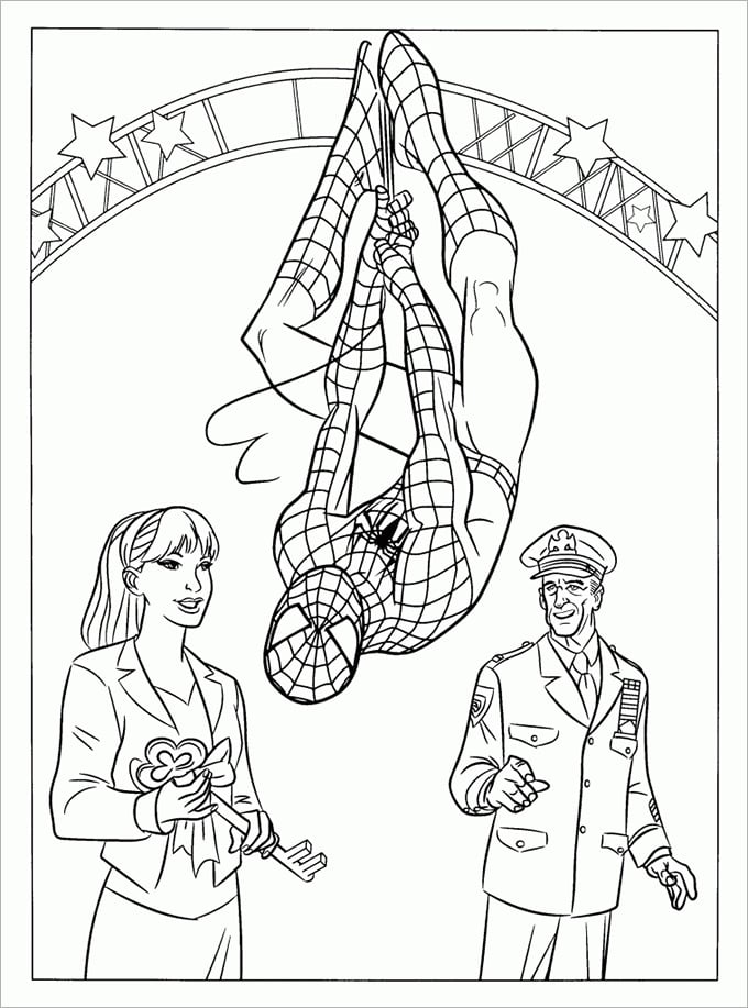30+ Spiderman Colouring Pages Printable Colouring Pages