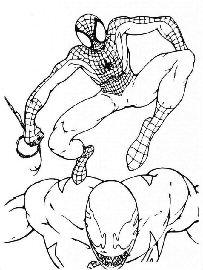 30+ Spiderman Colouring Pages Printable Colouring Pages