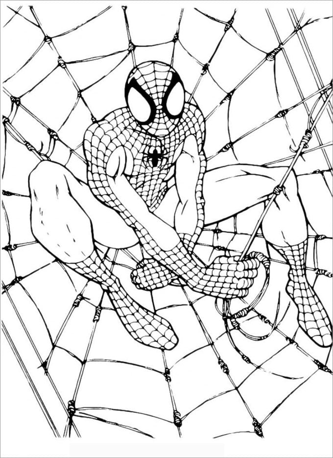 30 Spiderman Colouring Pages Printable Colouring Pages