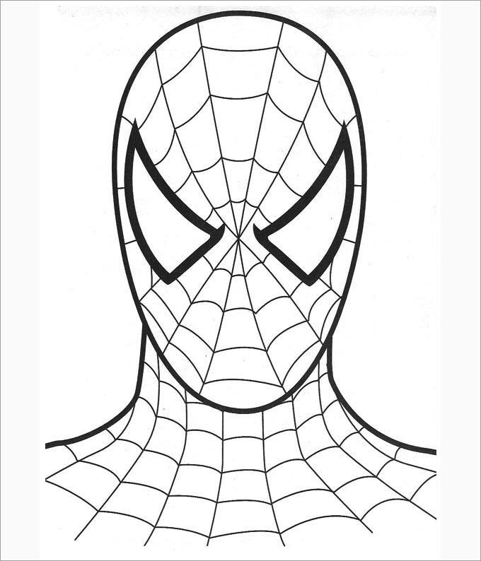 50 Spiderman Drawing Coloring Pages  Free