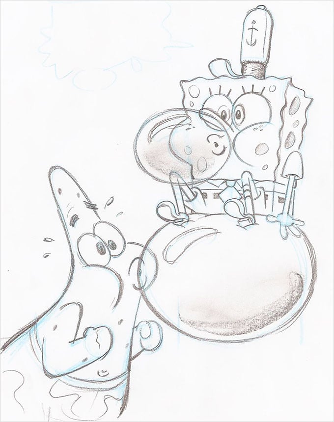 spongebob-patrick-bubble-gum-pencils