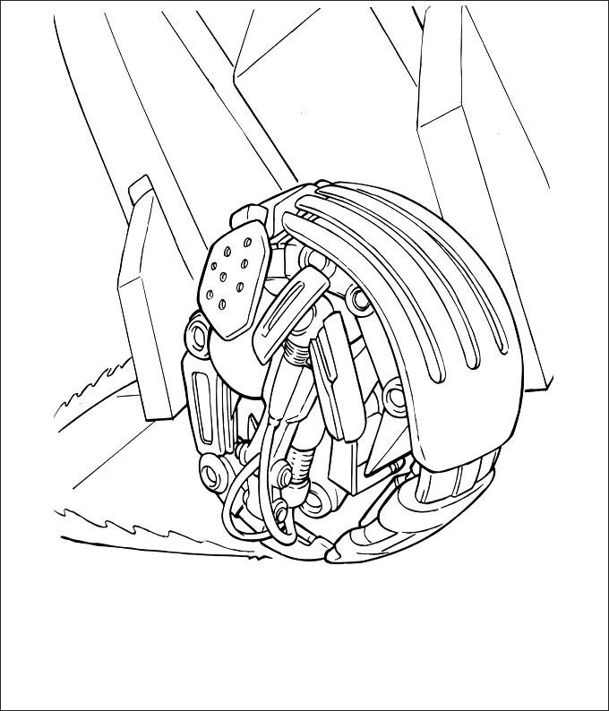 star wars coloring page to print