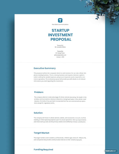 Free 47+ Proposal Templates, Word, PDF