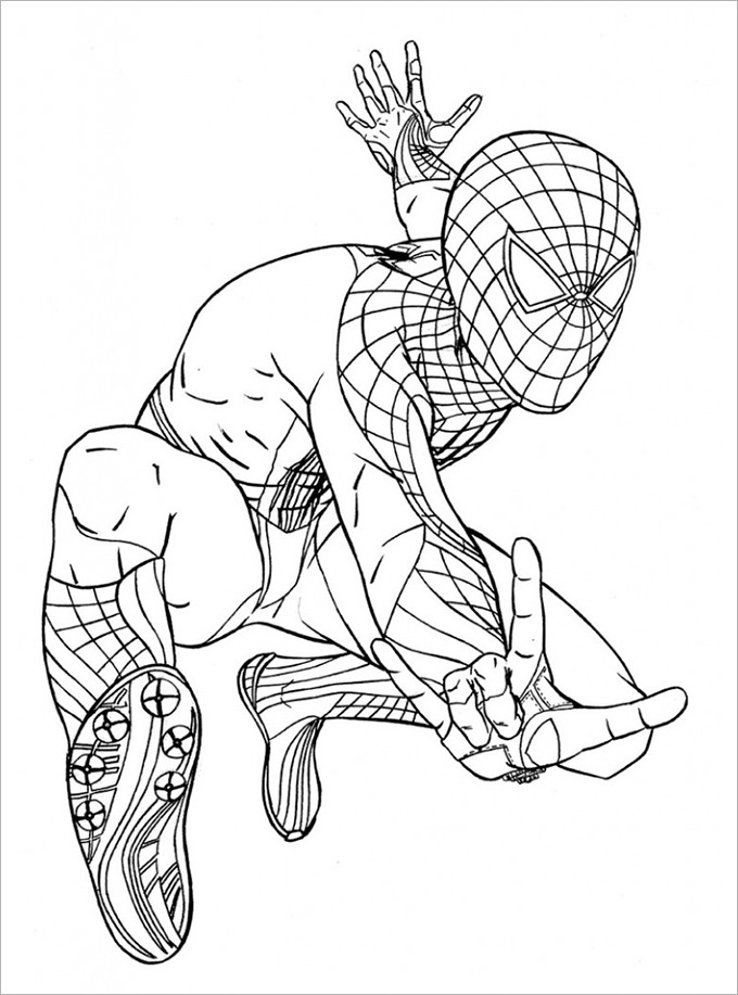 30+ Spiderman Colouring Pages - Printable Colouring Pages | Free