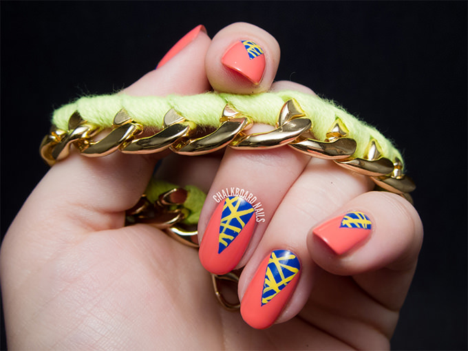 summer nail art design