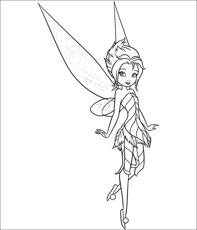 30+ Tinkerbell Coloring Pages - Free Coloring Pages