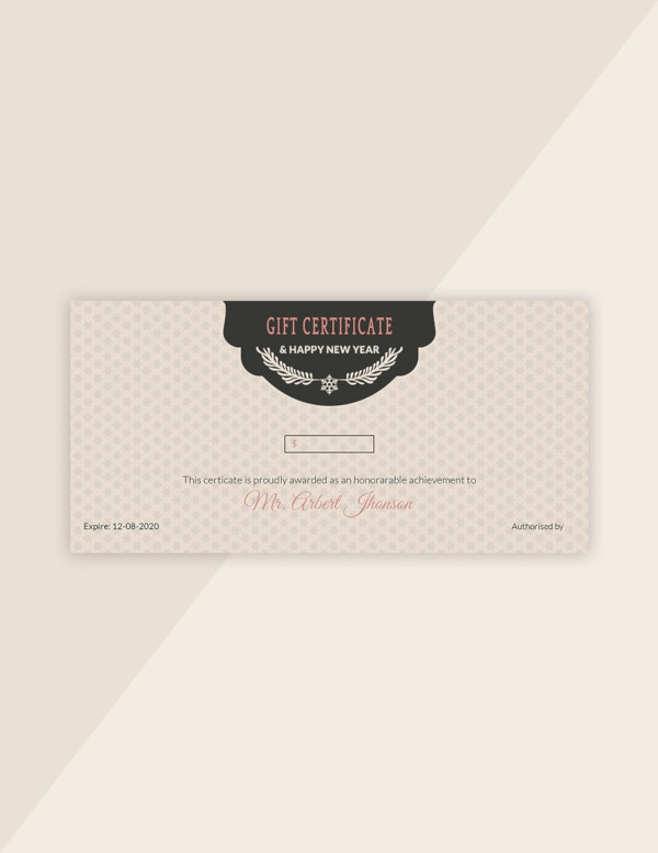 vintage-holiday-gift-certificate-template
