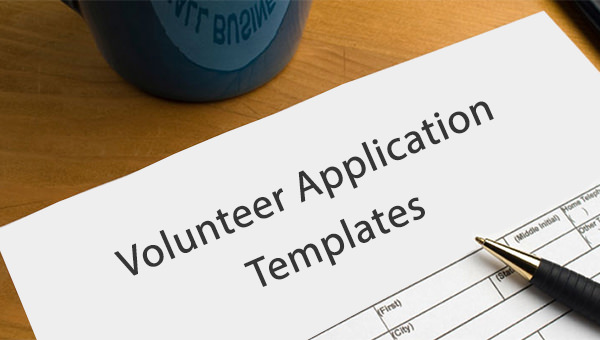 14 Volunteer Application Template Word Pdf