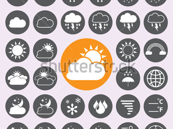 weather icons collection