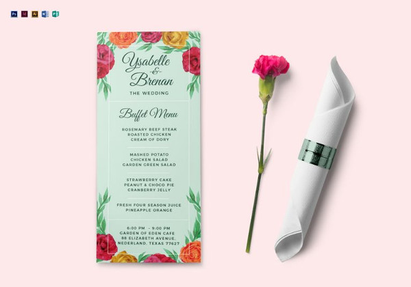 wedding-buffet-menu-illustrator-template