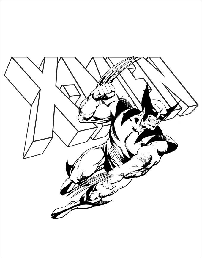 Superhero Coloring Pages - Coloring Pages | Free & Premium Templates