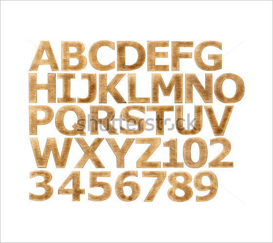 wooden alphabet letters and numbers