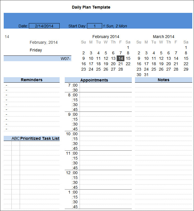 College Schedule Template - 12+ Free Word, Excel, PDF Format Download!