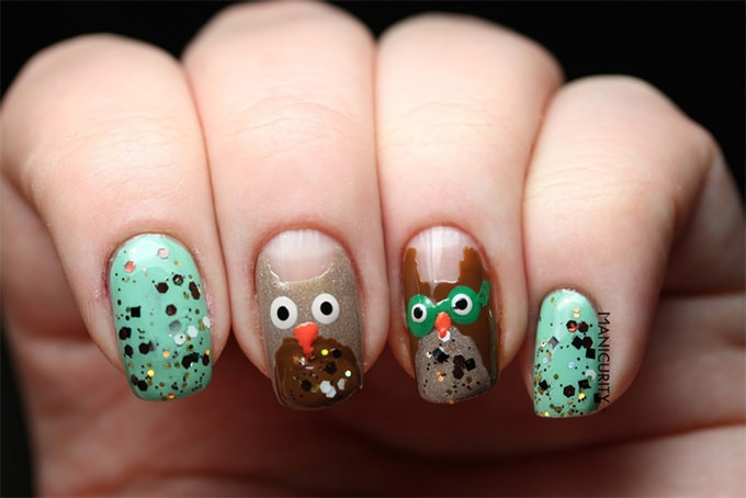 4. Bunny and Chick Nail Art for Easter - wide 1