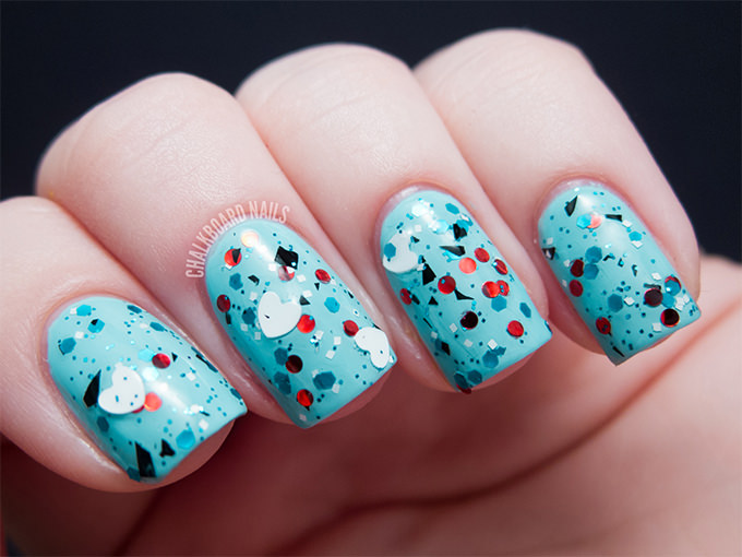 nail design for valentines