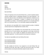 Faculty-Member-Administrative-Appointment-Letter-Template