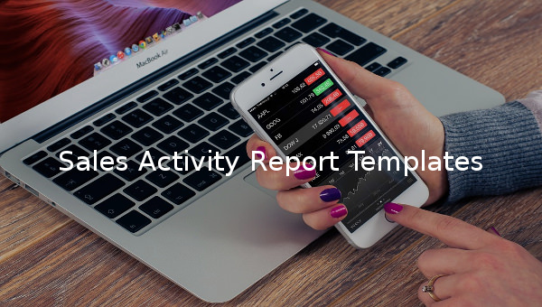 sales activity report template