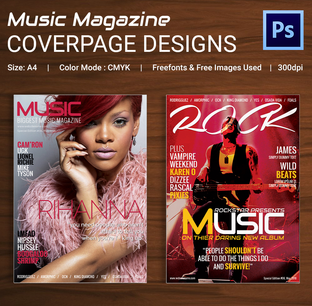 Magazine Cover Page Design Templates Free Download BEST HOME DESIGN IDEAS