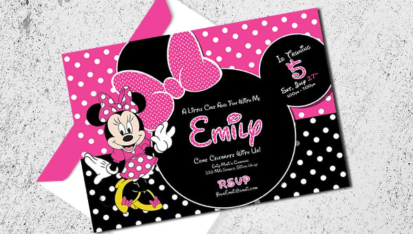 Mickey And Minnie Mouse Invitation Template from images.template.net