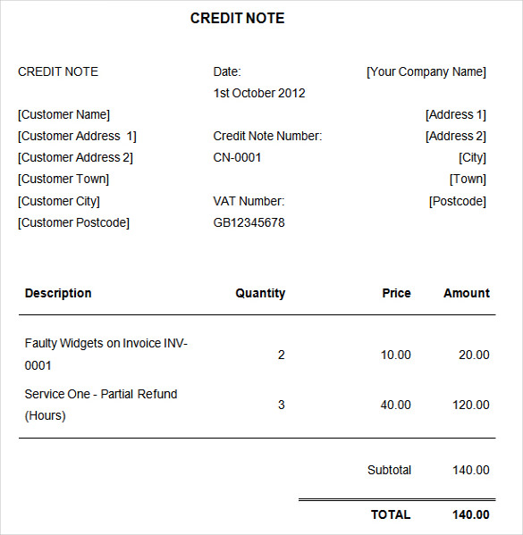 23-credit-note-templates-word-excel-pdf