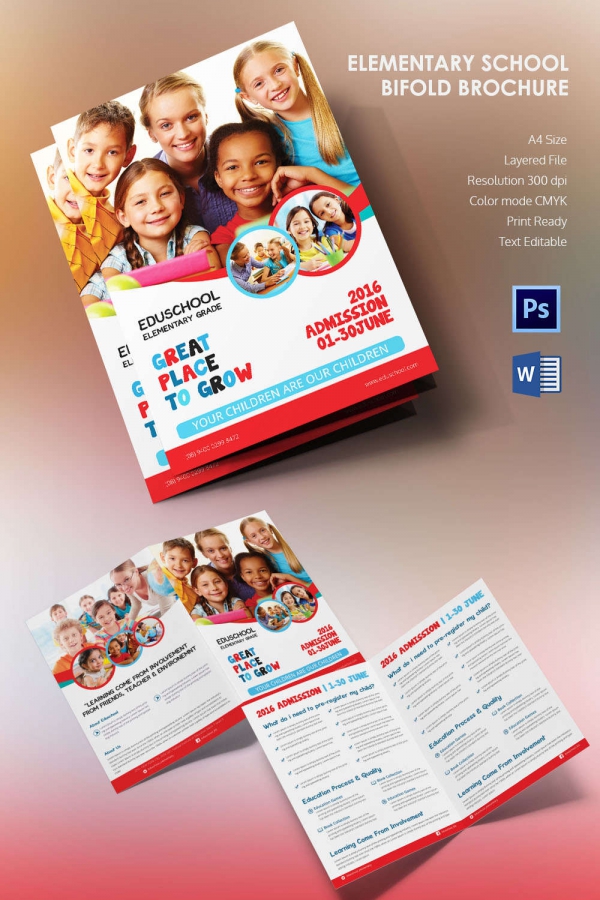 Microsoft Brochure Template 34 Free Word Pdf Ppt Publisher Documents Download Free Elementary School Brochure Template