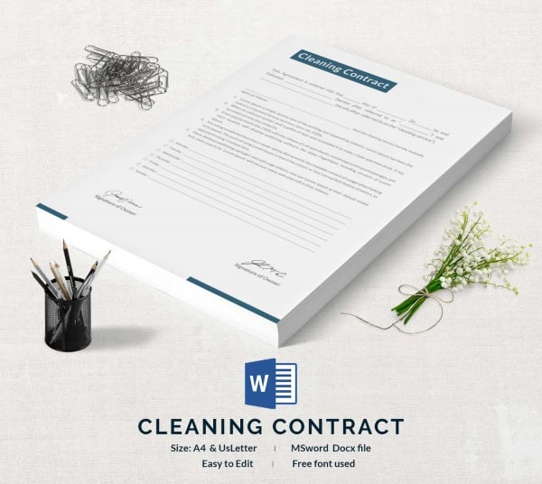cleaning-contract-template-27-word-pdf-documents-download-free-premium-templates
