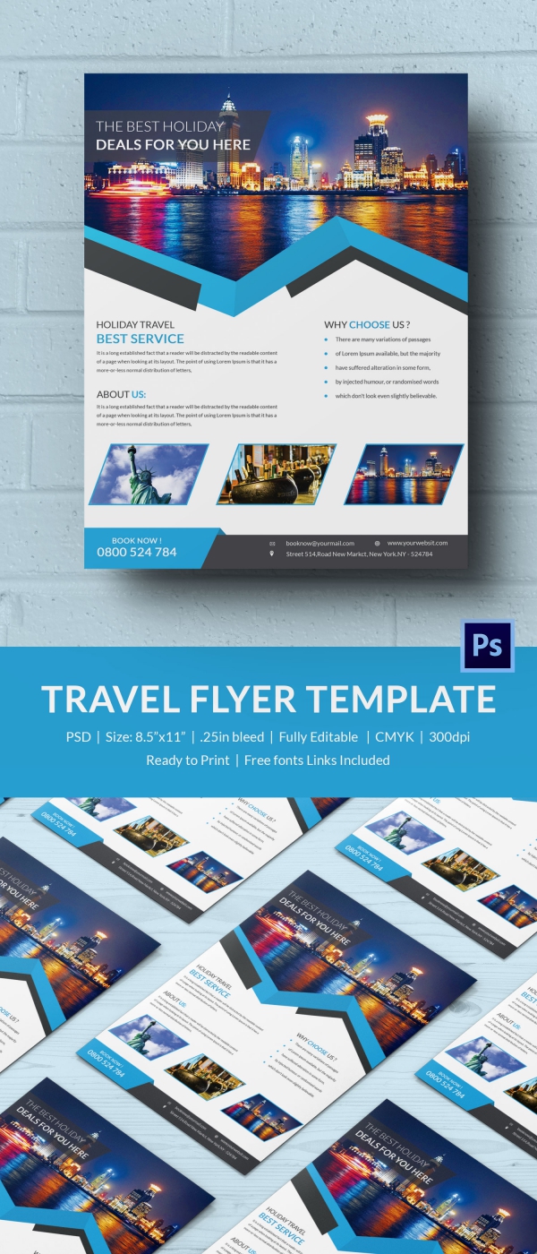 Travel Flyer Template 43 Free Psd Ai Vector Eps Format Download Free Premium Templates Travel Flyer Template