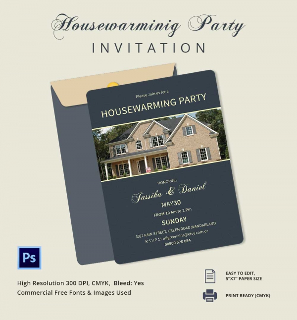 Housewarming Invitation Template 30 Free Psd Vector Eps Ai Format Download Free 6042