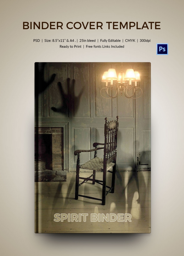 Binder Cover - 27+ Free Printable Word, PDF, JPG, PSD Format Download