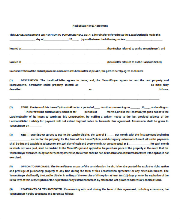 10+ Property Rental Agreement DOC, PDF