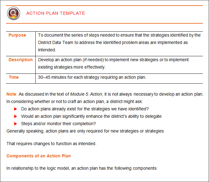 standard templates based iso 22 Word, Excel   Action Template Free  Corrective Plan