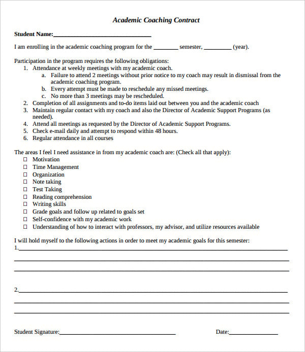 coaching-contract-template