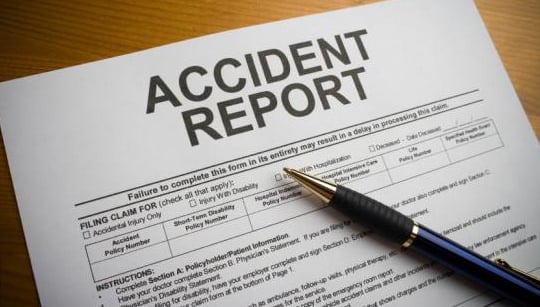 accident report template featured image