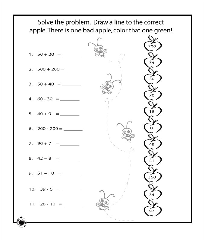 20 sample fun math worksheet templates free pdf