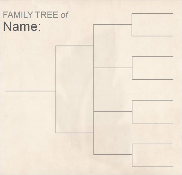 12+ Family Tree Chart Template - Word, Excel, PDF Format Download!