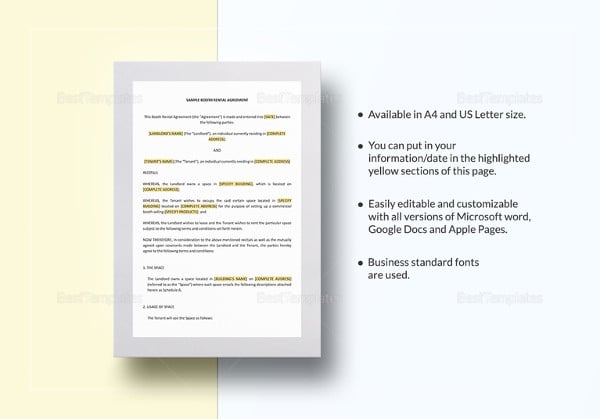 booth-rental-agreement-in-google-docs