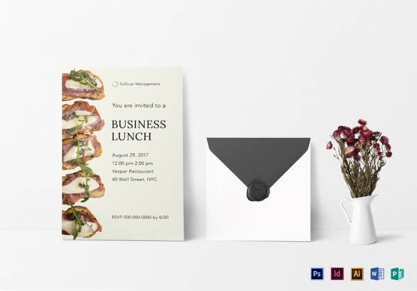How Do You Write A Business Lunch Invitation