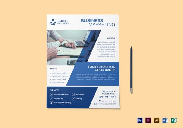 business marketing flyer template