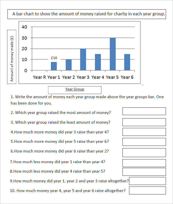 16 Sample Bar Graph Worksheet Templates Free PDF Documents Download
