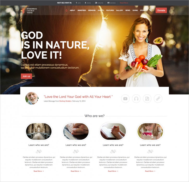 18 Best Spiritual Website Templates Free & Premium Themes
